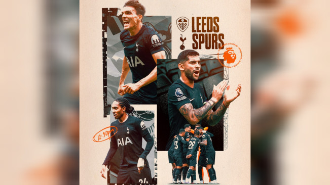 Leeds vs Tottenham. [Instagram]